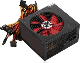 Resim High Power Eco 700W 85+ Bronze 54A Single Rail Aktif PFC Siyah ATX Güç Kaynağı 