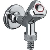 Resim İtimat Alfa 210 Çamaşır Makinesi Musluğu Gri 