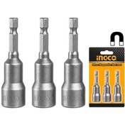 Resim Ingco AMN1231 Manyetik Somun Adaptörü Seti 12 MM 