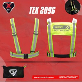 Resim Genel Markalar Motosiklet Ve Bisiklet Özel Çantalı Reflektif Kemer Üniversal Model Pratik Tasarım 