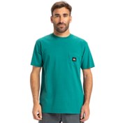 Resim Quiksilver Salt Water Pocket Erkek Yeşil Tişört 