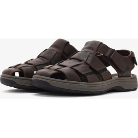 Resim Clarks Saltway Cove Erkek Kahverengi Sandalet 26176900 