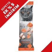Resim Pro Choice Softy Bites Tavuklu ve Somonlu Yumuşak Kedi Ödül Maması 10 Gr 