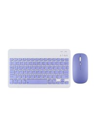 Resim Apple Uyumlu iPad 10.2 7.nesil 4in1 Set Klavye Mouse Kılıf Kalem Ekran Koruyucu 
