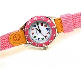 Resim Pembe Sevimli Erkek Kız Kuvars İzle Çocuklar Çocuk "ın Kumaş Kayış Öğrenci Zaman Saati Kol Saati Hediyeler 