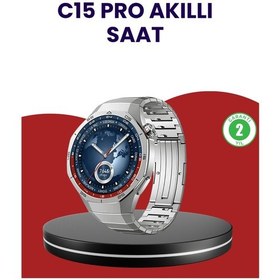 Resim Adım Sayar Ve Uyku Takip Özellikli Akıllı Saat 