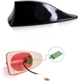 Resim Megane 2 Sedan Siyah Elektronik Devreli Am/fm Shark Anten Uyumlu 