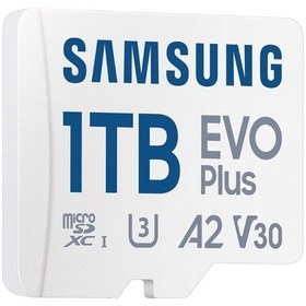 Resim Samsung Evo Plus MB-MC1T0SA/APC 1 TB Micro SD Hafıza Kartı 