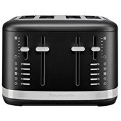 Resim KitchenAid Manuel Kontrollü 4 Dilim Ekmek Kızartma Makinesi Siyah 5KMT4109 