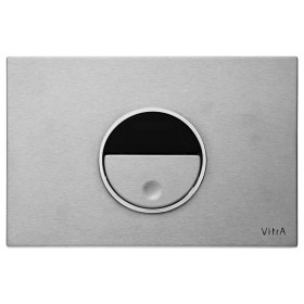 Resim Vitra Pro Temassız Kumanda Paneli Fırçalı Mat Krom 762-1440 