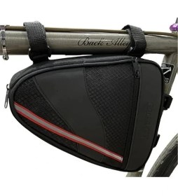 Resim Bike And Art Xbyc 826 Bisiklet Üçgen Çanta Kırmızı 