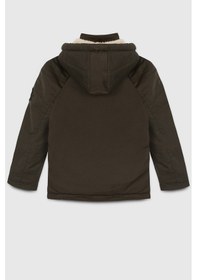 Resim United Colors Of Benetton Erkek Çocuk Mont Bntb23316 Haki Haki 
