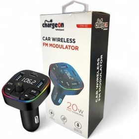 Resim Chargeon Fm-10 20W Pd Şarj Özellikli Dijital Göstergeli Bluetooth Fm Transmitter 