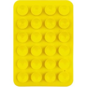 Resim HTstore Kare Öpücüklü Silikon Tutucu-Sarı 