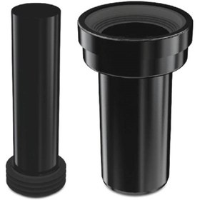 Resim ATİ YAPI Gömme Rezervuar Pis Su Çıkış Borusu(90*220 Mm) + Temiz Su Giriş Borusu(45*180mm) Takımı 