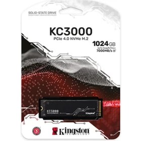 Resim Kingston 1 Tb 7000-6000MB/S Sata 2,5 SSD SKC3000S/1024G 