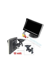 Resim 5 İnç Araç Monitörü Twogo - 55c Kamerasız 12 Volt 