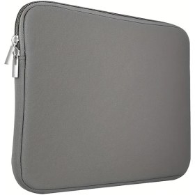 Resim Motion003 13,3 İnç Keten Gri Darbeye Dayanıklı Laptop Kılıfı Çizilmeye Karşı Yumuşak Tote Çanta Diğer 
