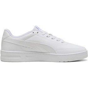 Resim Puma Court Classic Clean Beyaz Erkek Sneaker 000000000102266181 Beyaz 
