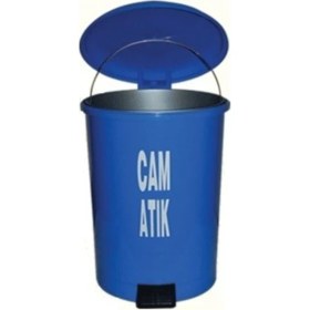 Resim 10 Lt Pedallı Cam Atık Kovası, Hijyenik ve Pratik Kullanım Için Ideal 