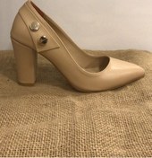 Resim CEYLANLAR AYAKKABI Ten Kalın Topuk Stiletto 