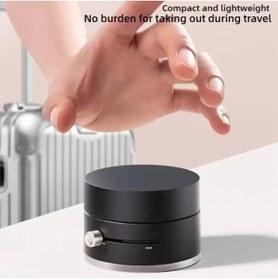 Resim TECHNOMEN Vakum Manyetik Vantuz Katlanır Döner Stand Çift taraflı Vantuz Evrensel Vakum Döner Standı 