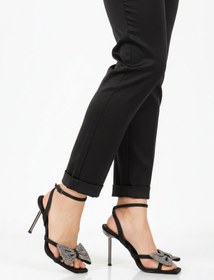 Resim aspor Siyah Kadın Abiye Ayakkabı 