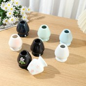 Resim Bambu Çay Karıştırıcı Tutucu Standı - Bambu Çırpıcı Aracı ve Değirmen Fırça Aksesuarı (1 ADET) 