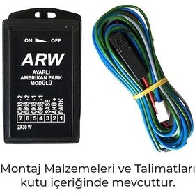 Resim Volkswagen Crafter 1+1 Minder Uyumlu Ayarlı Amerikan Park Modülü Şhn 