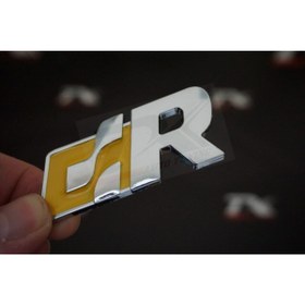 Resim Volkswagen Dk Tuning R R32 R36 Gtı Racing Krom Metal Ön Panjur Vidalı Logo 