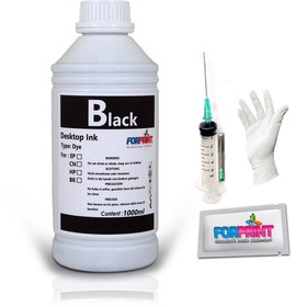 Resim FORPRİNT Canon G3410, Canon G4410 Yazıcı Uyumlu Dolum Seti 1000ml Siyah 