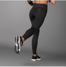 Resim Black Adidas Kadın Koşu - Yürüyüş Tayt Adizero E 1/1 L Ip3085 001 