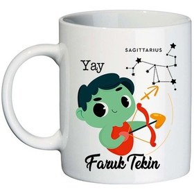 Resim Yay Burcuna Hediye İsimli Kupa Bardak 