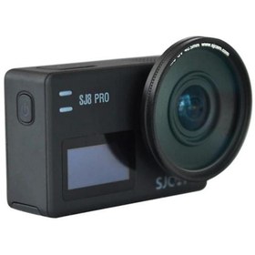 Resim SJCAM Sj8 Aksiyon Kamera Serisi Için Koruma Kapaklı Çizilmez Mc Uv 40.5mm Lens 