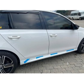 Resim bkstuningshop Volkswagen Golf 6 R Yan Marşpiyel (plastik) 