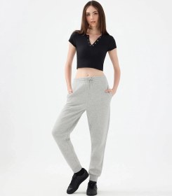 Resim Loft Gri Kadın Eşofman Altı Lf2033680 Gri 