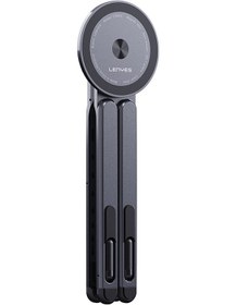 Resim Lenyes Cr206 Çok Fonksiyonlu 8 Kademeli Ayarlanabilir Magnetik Laptop&tablet&telefon Standı Siyah 
