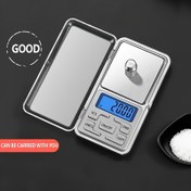 Resim 500g x 0.01g Hassas Dijital Cep Terazisi - Net LCD Ekranlı, Taşınabilir Takı ve Bitki Tartısı, AAA Pil ile Çalışır (Dahil Değildir), Kompakt Tasarım, Tara Fonksiyonu, Arka Işık Butonları ve Şeffaf Metal Kutu Ofis & Seyahat Kullanımı İçin 
