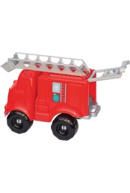 Resim Dede Büyük İtfaiye Kamyonu Erkek Çocuklar İçin Eğlenceli Oyun Aracı 725x470x615 mm 