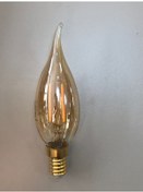 Resim 3 Adet Osram 2,5w 22w 220 Lümen E14 Rustik Kıvrık Led Buji Lamb 