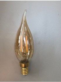 Resim 3 Adet Osram 2,5w 22w 220 Lümen E14 Rustik Kıvrık Led Buji Lamb 