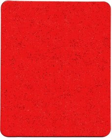 Resim Hype Store usin Kum Desen Tip Kaymaz Taban Optik Bilgisayar Notebook Mouse Pad Maus Pad 17,5x21,5cm (Kırmızı) 