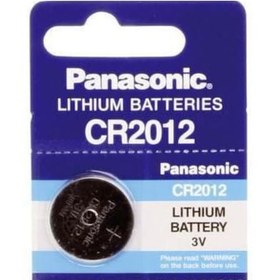 Resim Panasonic CR2012 3V Lityum Düğme Pil 