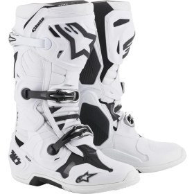 Resim Alpinestars TECH 10 Kros Motosiklet Botu Beyaz 