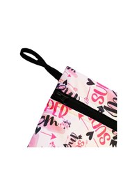 Resim Yorni 43x46cm, Super Mom, Su Geçirmez Islak Mayo Çantası, Torbası Beyaz 