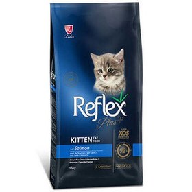 Resim Reflex Plus Kitten Somonlu Yavru Kedi Maması 15 Kg 
