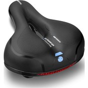 Resim Rahat Bisiklet Koltuğu Yurt Dışından Beyaz 