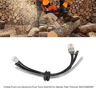 Resim ZJchao Mantis Yeke Giyotin 90010390097 Için 3 Delikli Yakıt Hattı Grommet Yakıt Deposu Havalandırma Kiti 