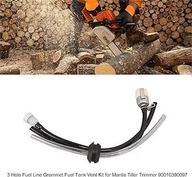 Resim ZJchao Mantis Yeke Giyotin 90010390097 Için 3 Delikli Yakıt Hattı Grommet Yakıt Deposu Havalandırma Kiti 