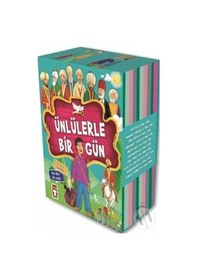 Resim Ünlülerle Bir Gün Seti 1 10 Kitap Takım -Mustafa Orakçı 